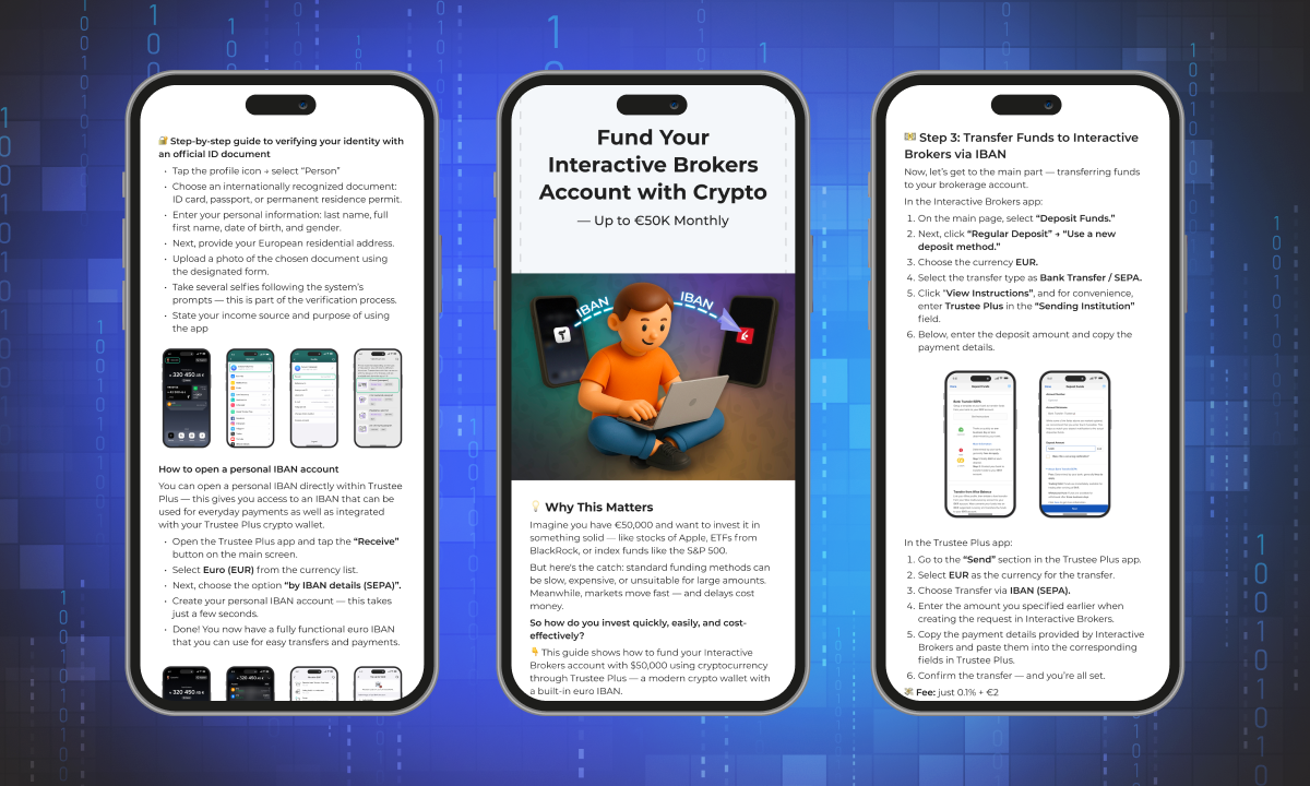 How to ToP UP IBKR with Crypto