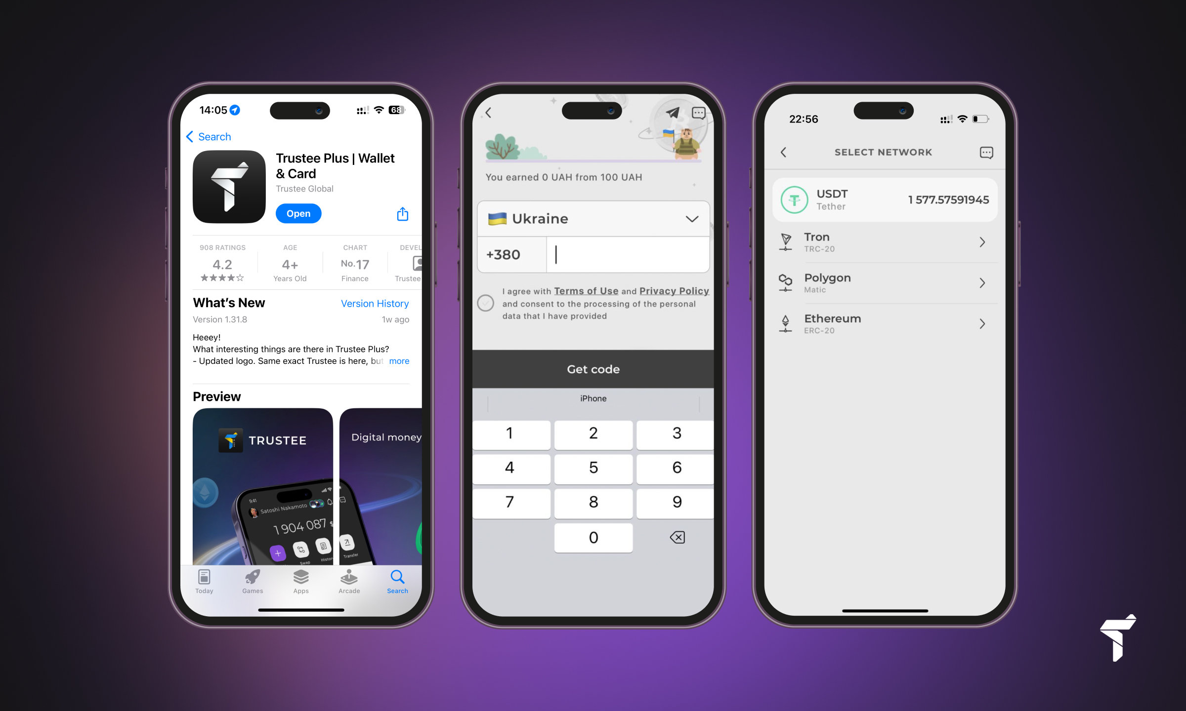 The difference between USDT ERC20 and USDT TRC20