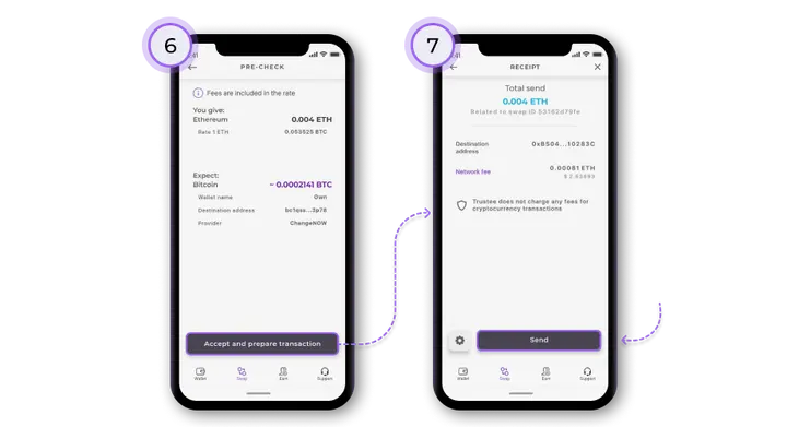 How to Swap One Cryptocurrency for Another 3