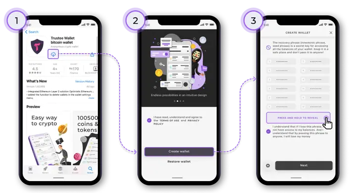 How to Create a New Wallet 1