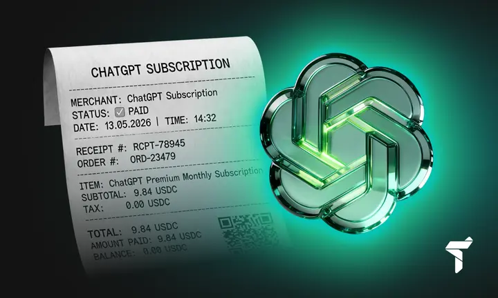 сравнение комиссий криптокарт при оплате ChatGPT в USDC