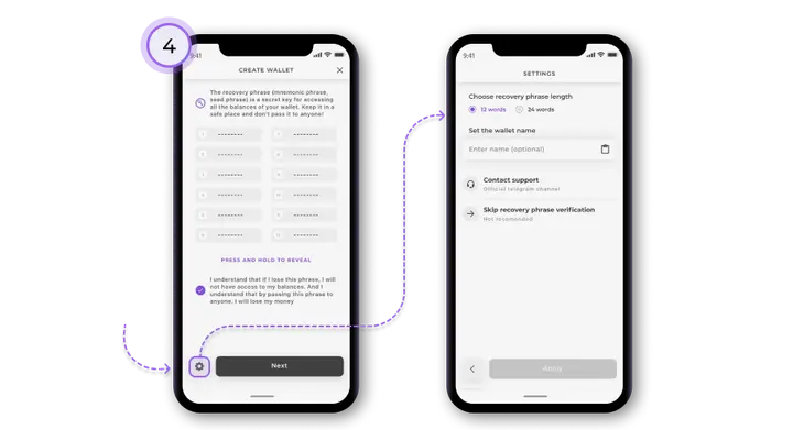 How to Create a New Wallet 2