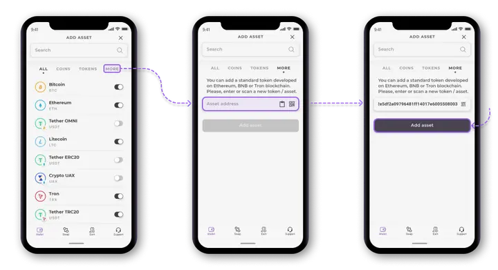 How to Add a Coin or a Token 3
