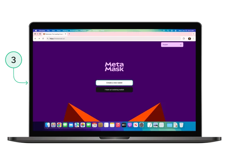 MetaMask: tworzenie nowego portfela (Create a new wallet)