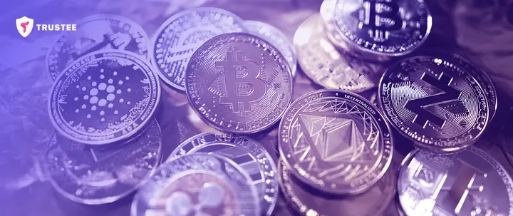 Ilustracja portfela kryptowalut