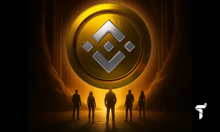Logo kryptowaluty BNB — Binance Smart Chain