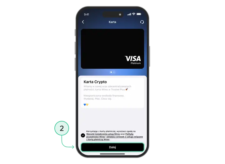 Wirex Card Pl Step 2