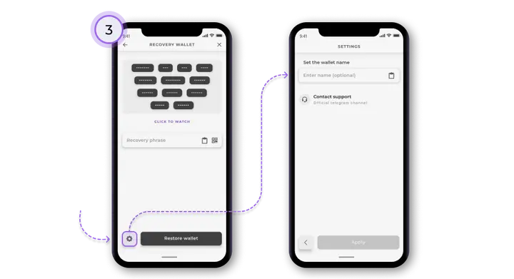 How to Import a Wallet 3