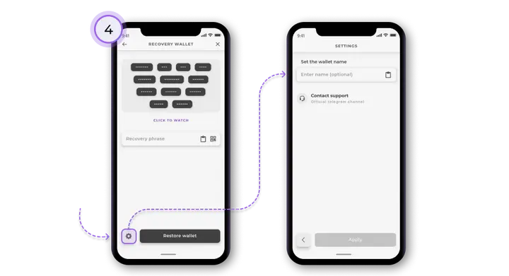How to Recover a Wallet 2